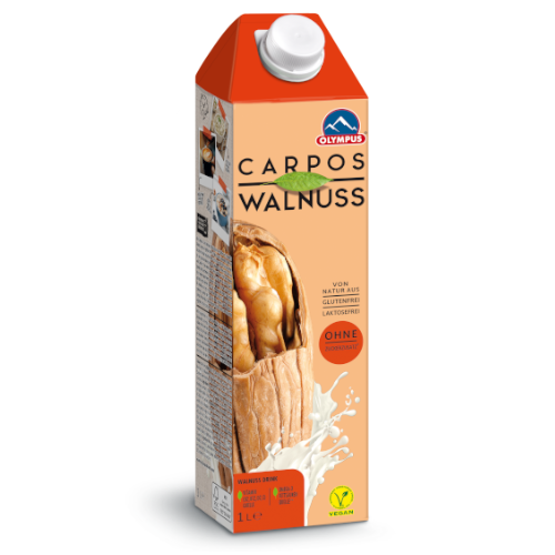 Packshot image: Carpos Walnuss Drink Ungesüßt